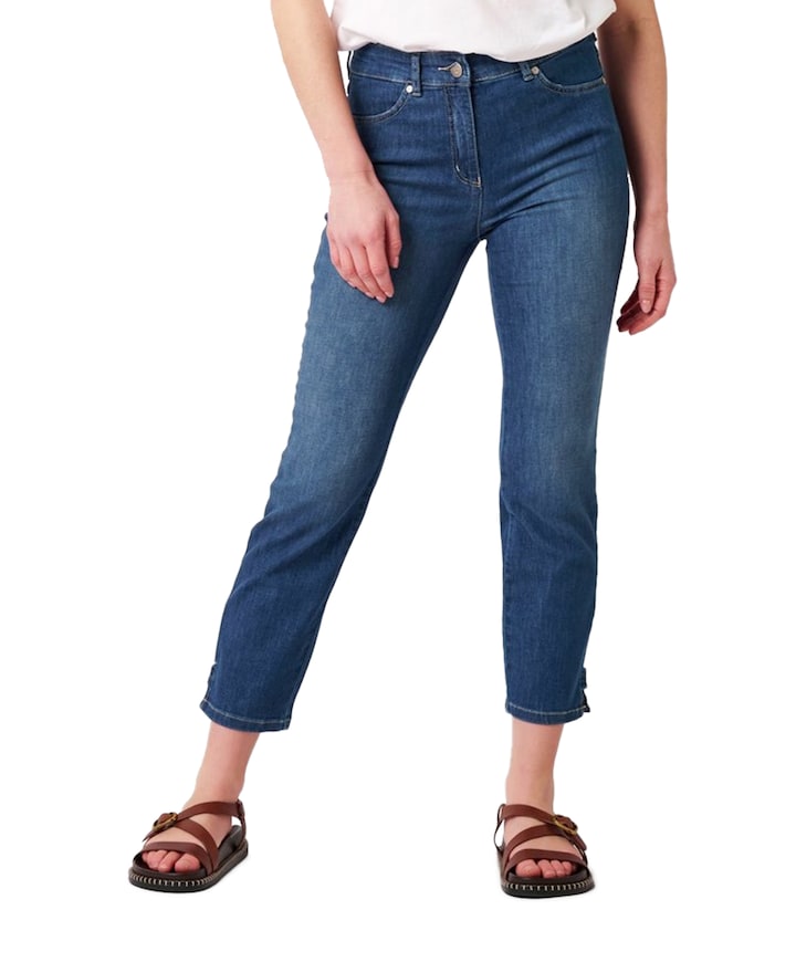 be loved 7/8 dames jeans blauw
