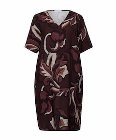 Dames jurk bordeaux