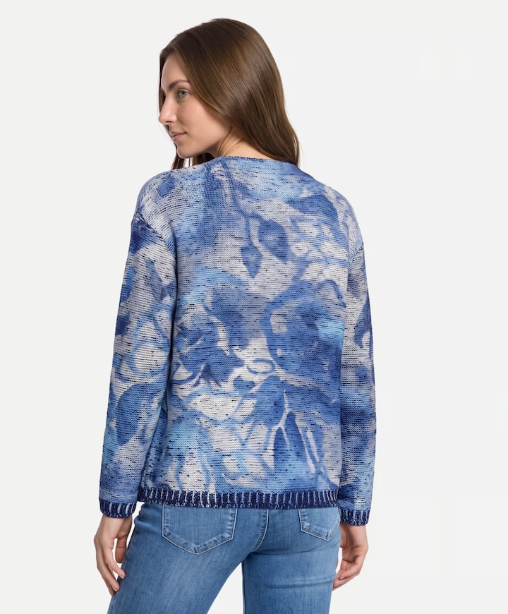 Dames trui blauw