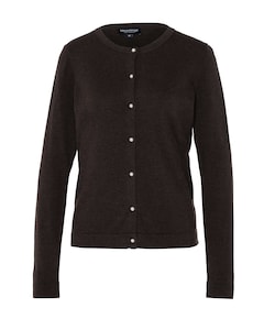 Dames vest bruin