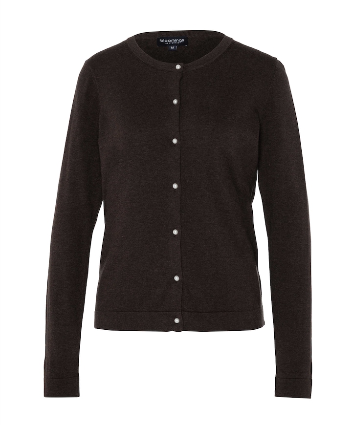 Dames vest bruin