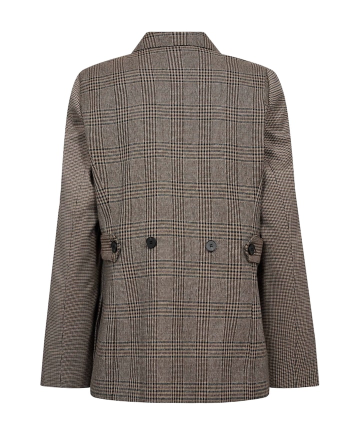 Dames blazer bruin