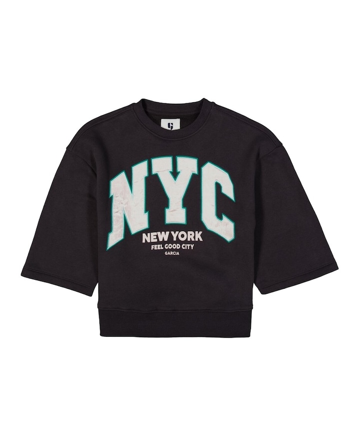 Meisjes sweater grijs
