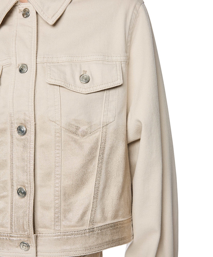Dames spijkerjas  beige