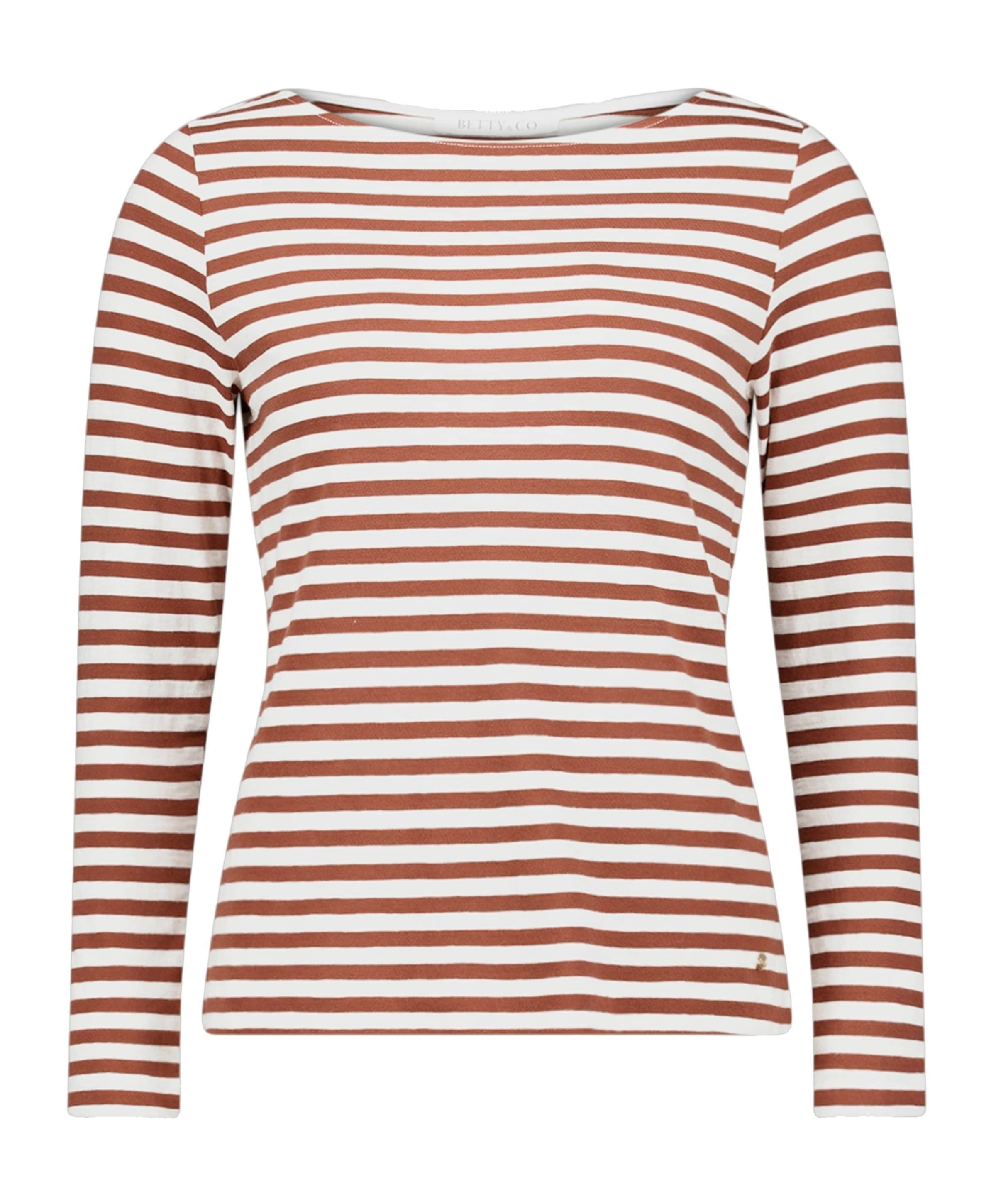 Dames longsleeve bruin
