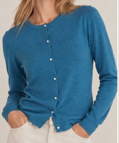 Dames vest blauw