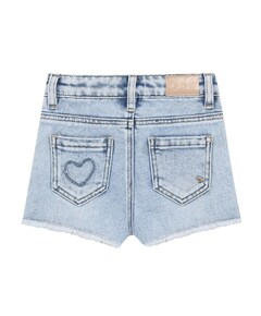 Heart meisjes korte broek blauw