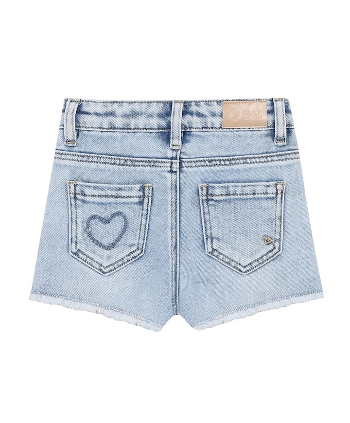 Heart meisjes korte broek blauw