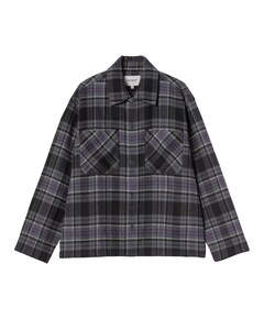 Heren overshirt paars
