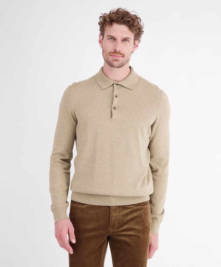 Heren trui beige