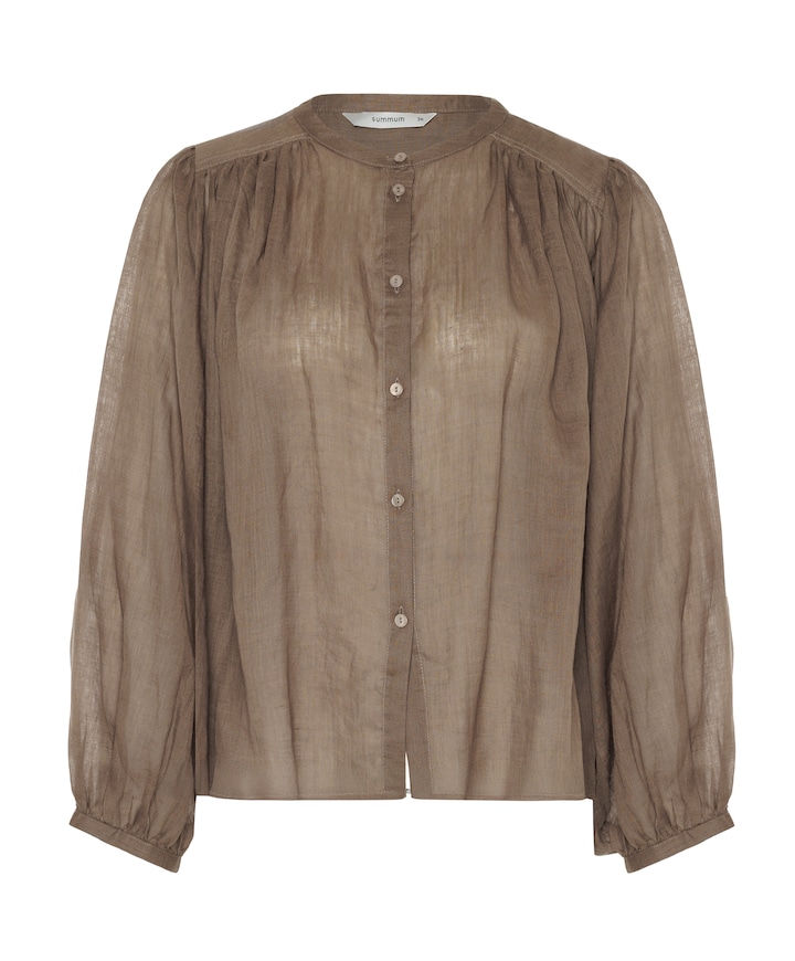 Dames blouse beige