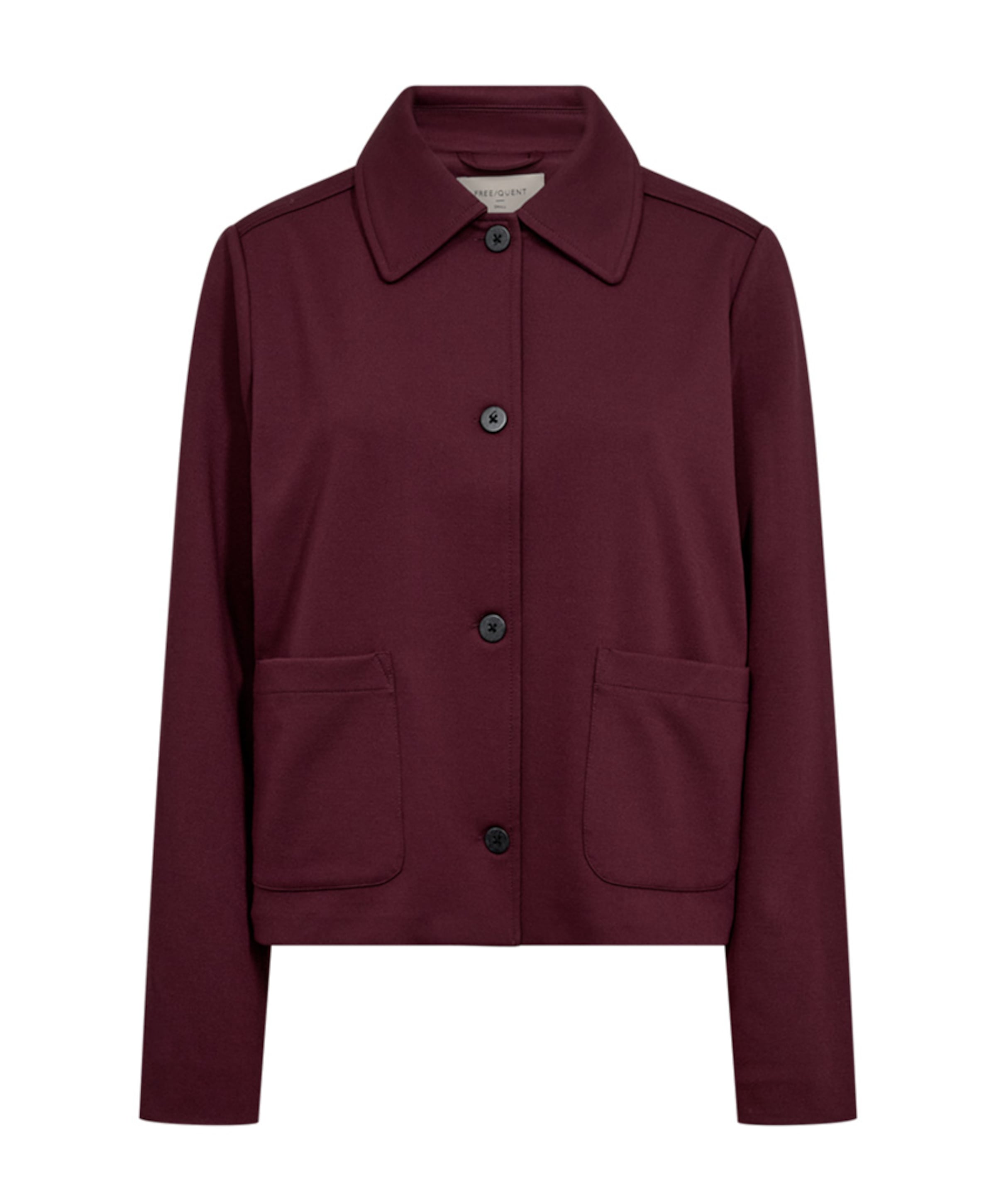 Dames jas bordeaux