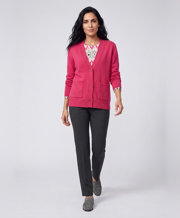 Dames vest rood