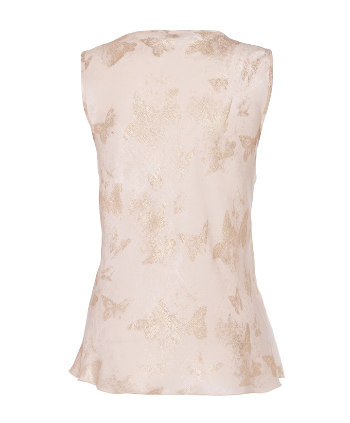 Dames top beige