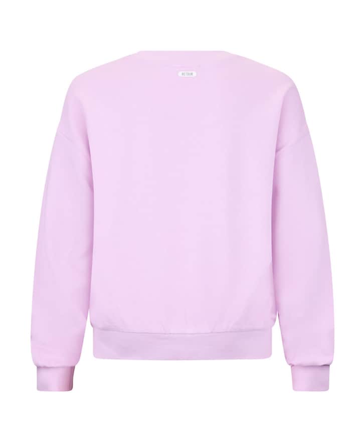 Meisjes sweater paars