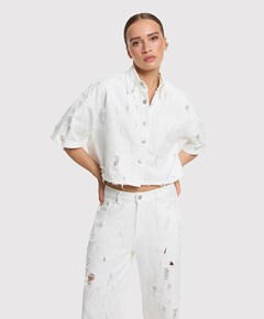 Dames blouse ecru