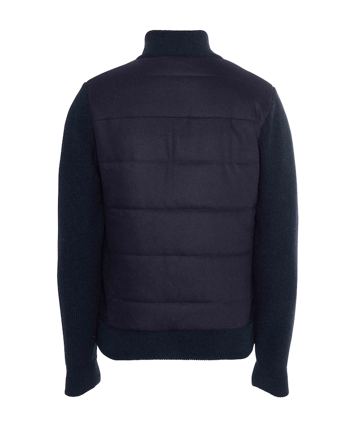 Heren vest blauw