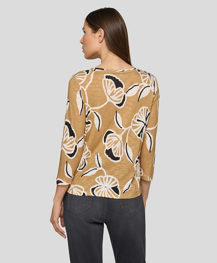 Dames longsleeve beige