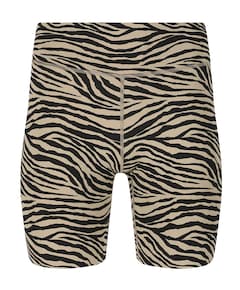 Larissa W Printed Short dames tight short zwart