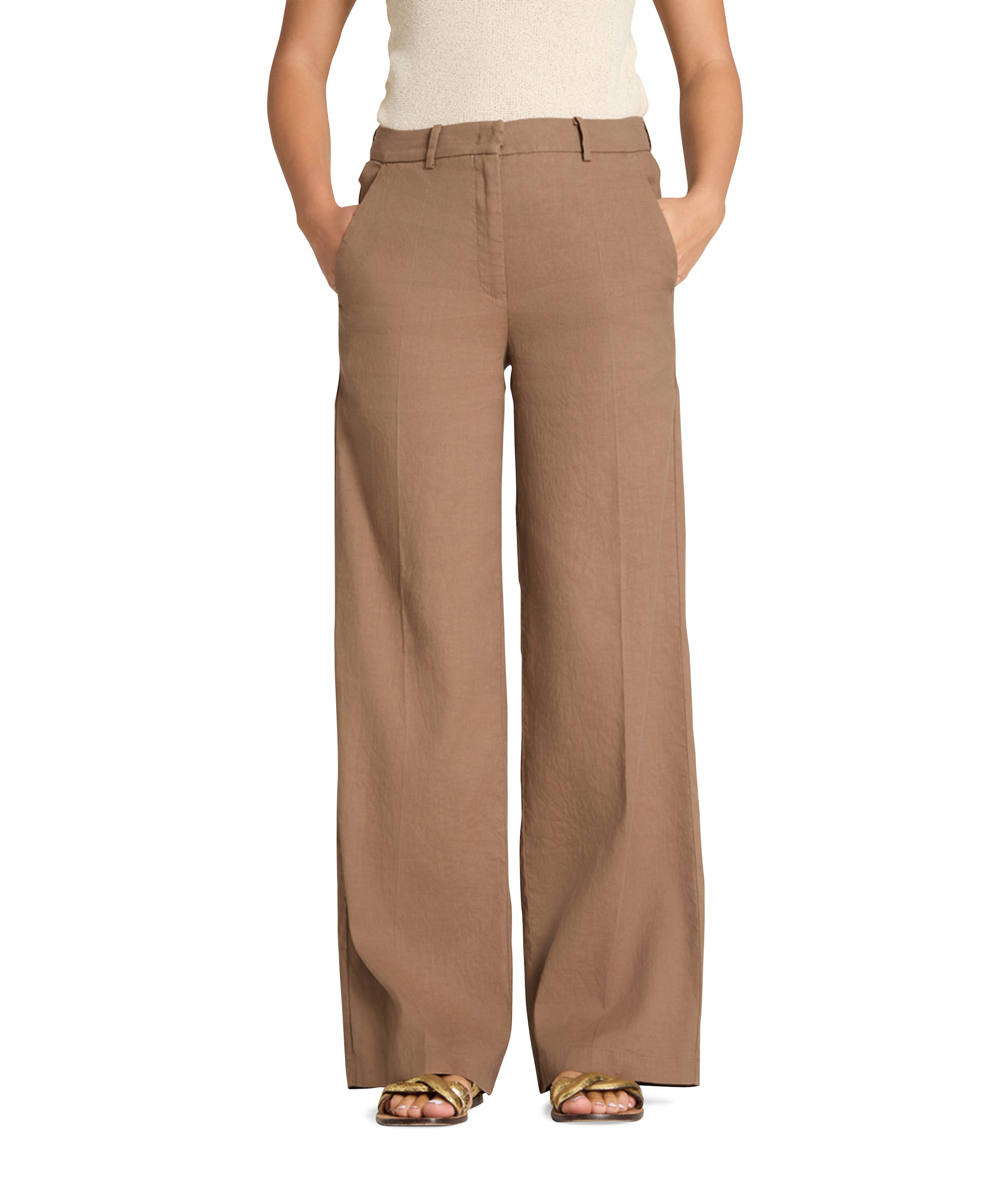 Mira dames broek bruin