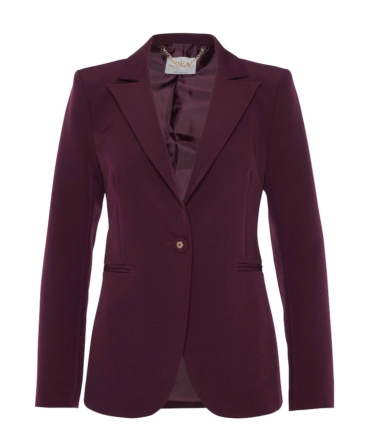 Dames blazer bordeaux