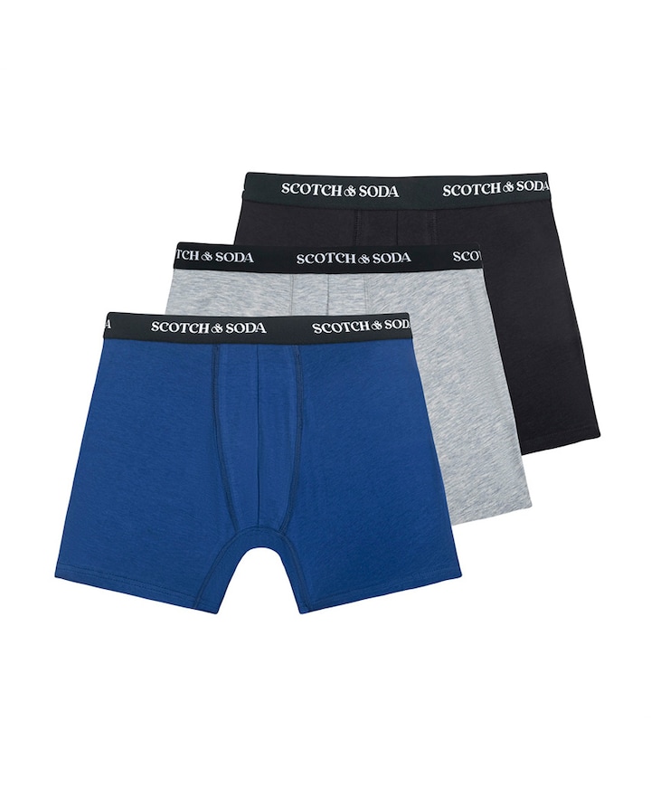 Heren boxershort blauw