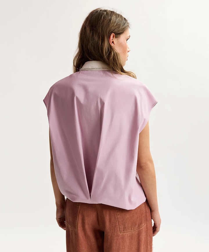 Dames blouse paars