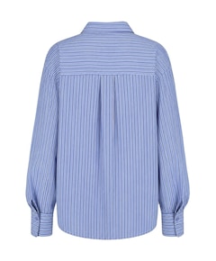 Dames blouse blauw
