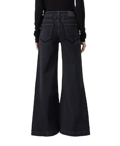 Glow Up dames jeans zwart