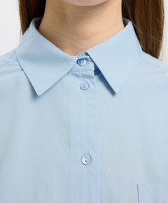Blouse blauw