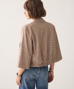 Dames blazer bruin