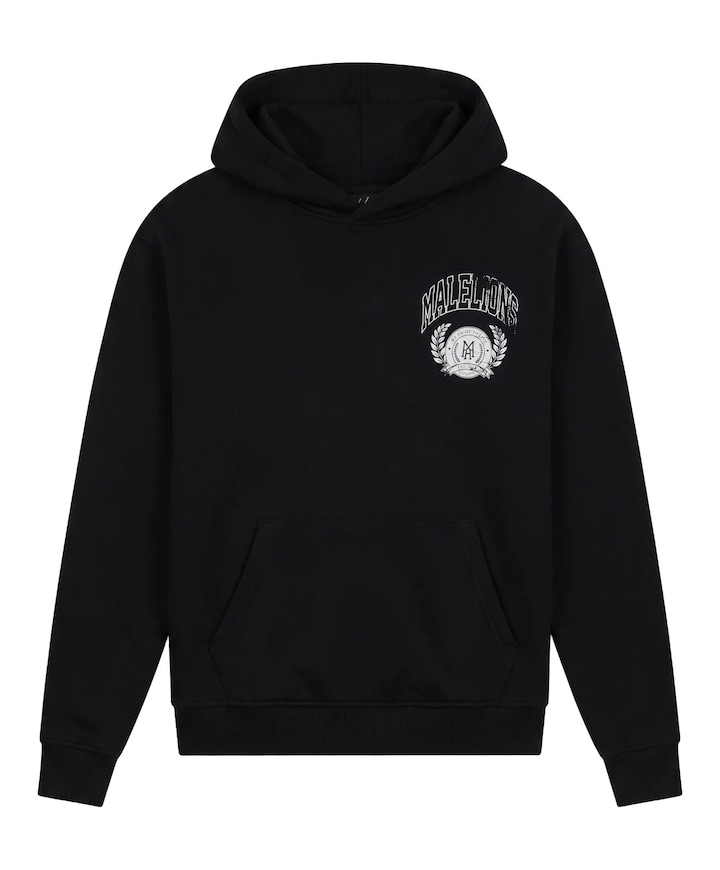 Heren hoodie zwart