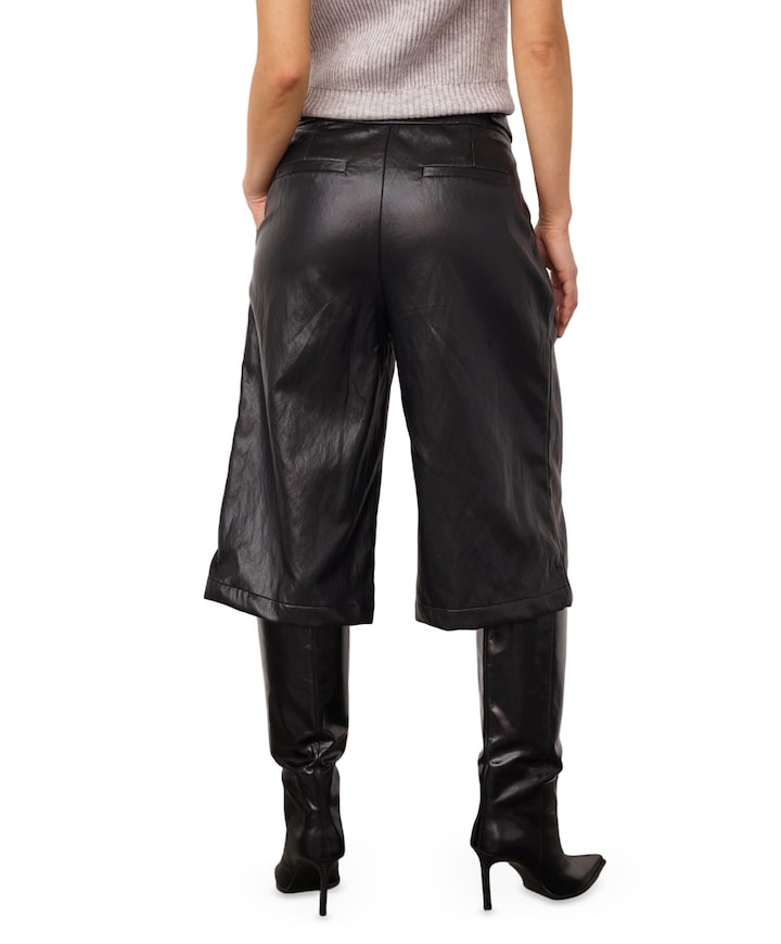 GittCC Pleat dames bermuda zwart