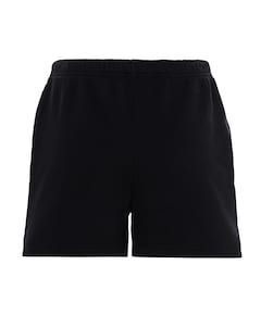 W Nk Stdo Flc Mr Std 4in dames shorts zwart