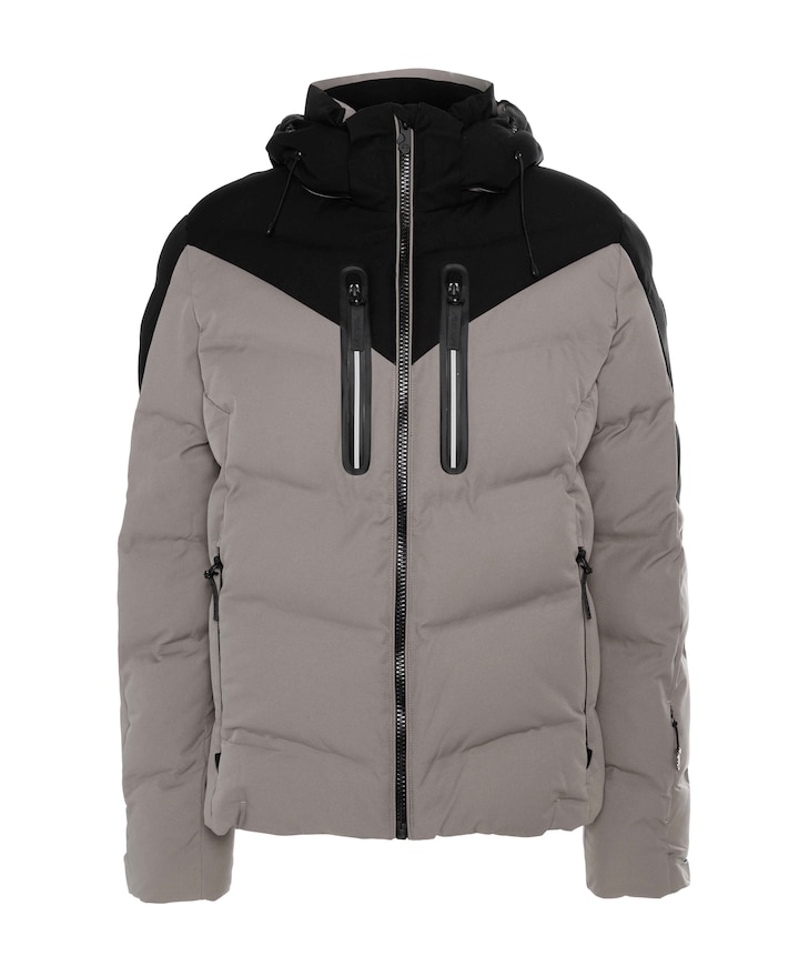 Heren ski-jas beige