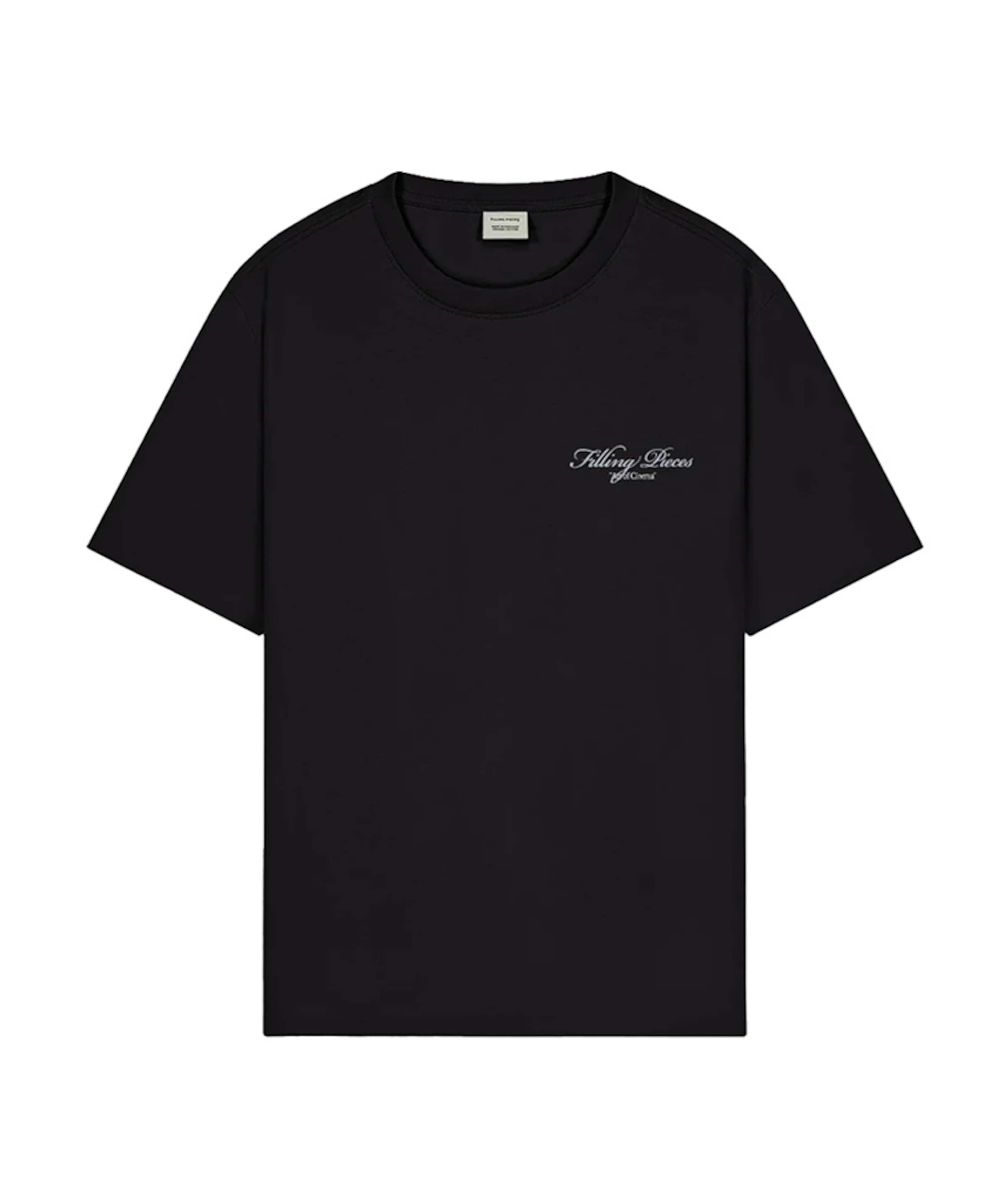 Heren T-shirt zwart