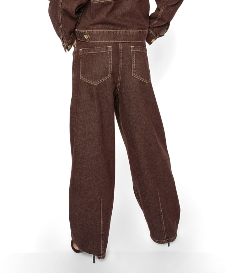 MMScottie Marble dames jeans bordeaux