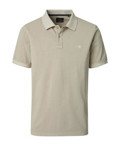 Heren polo beige