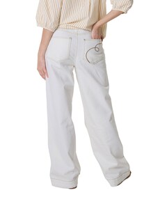 Abby Embroidery jeans ecru