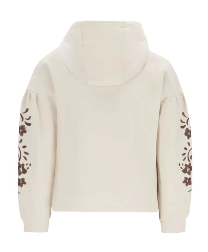 Hoodie ecru