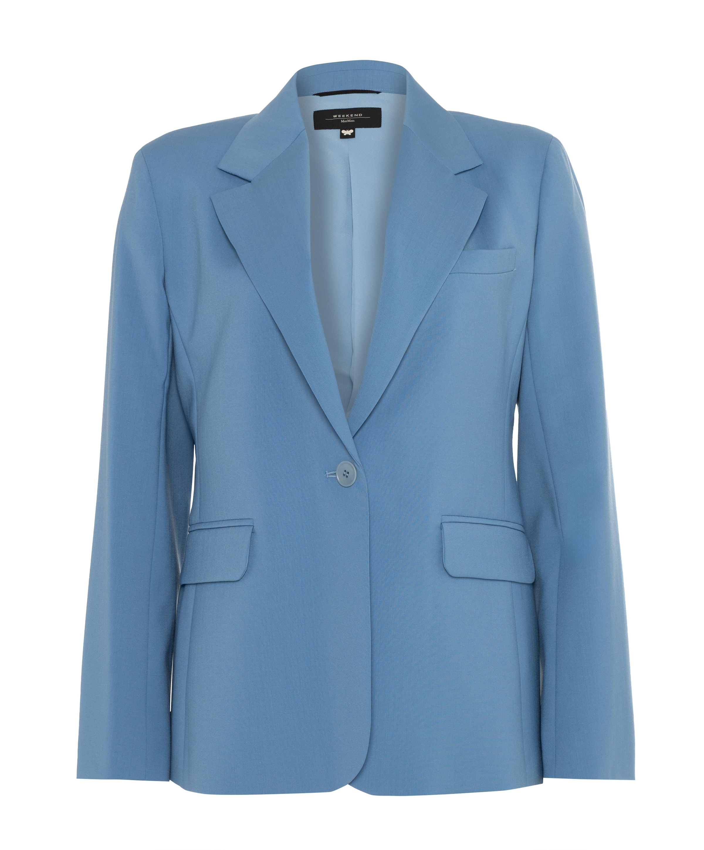 Dames blazer blauw