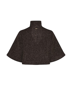 Dames cape bruin