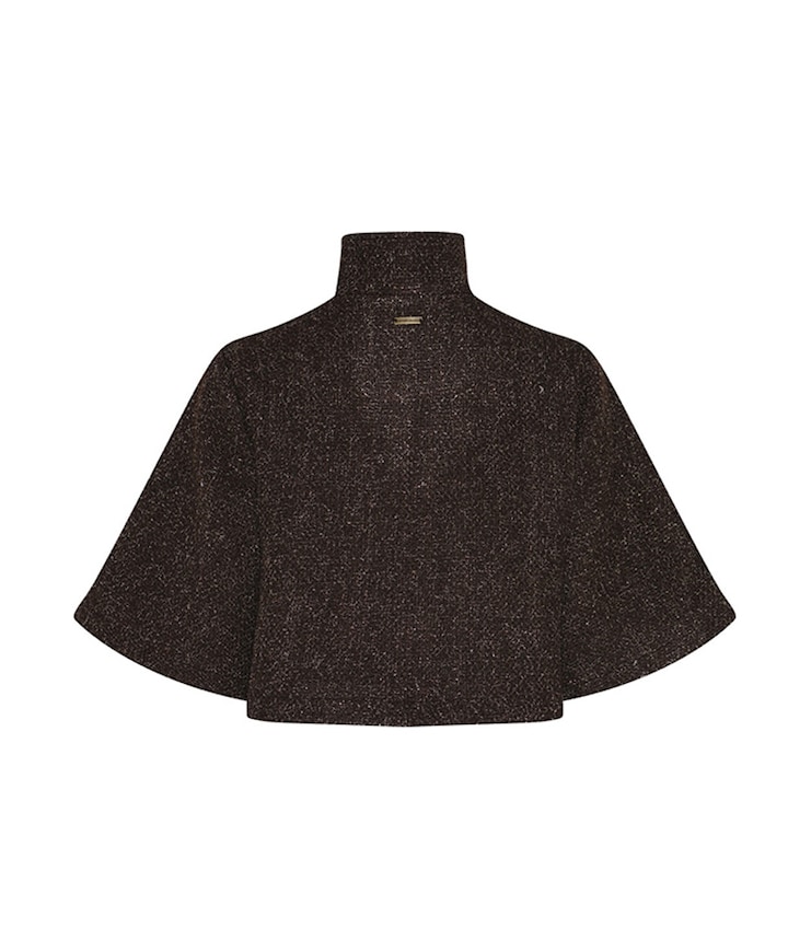 Dames cape bruin