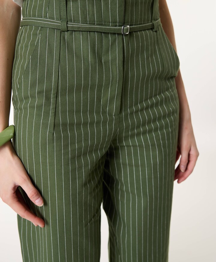 Trick dames broek groen