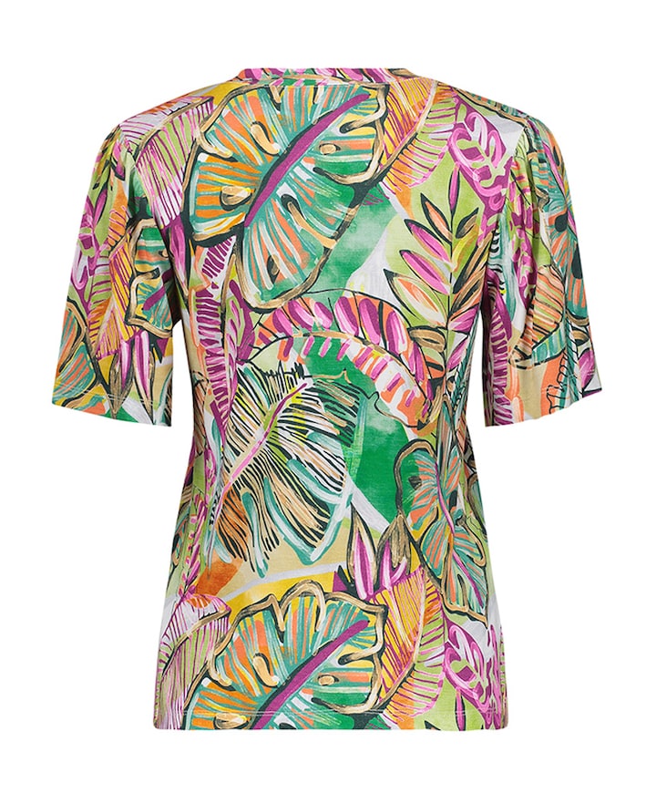 Dames T-shirt multicolor