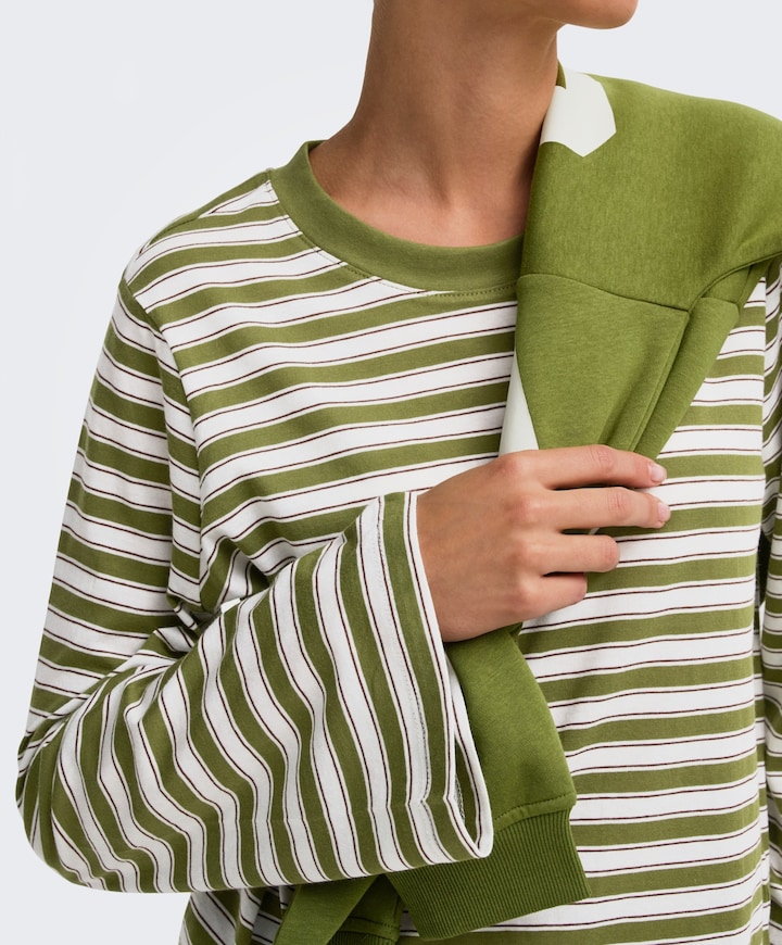 Dames longsleeve groen