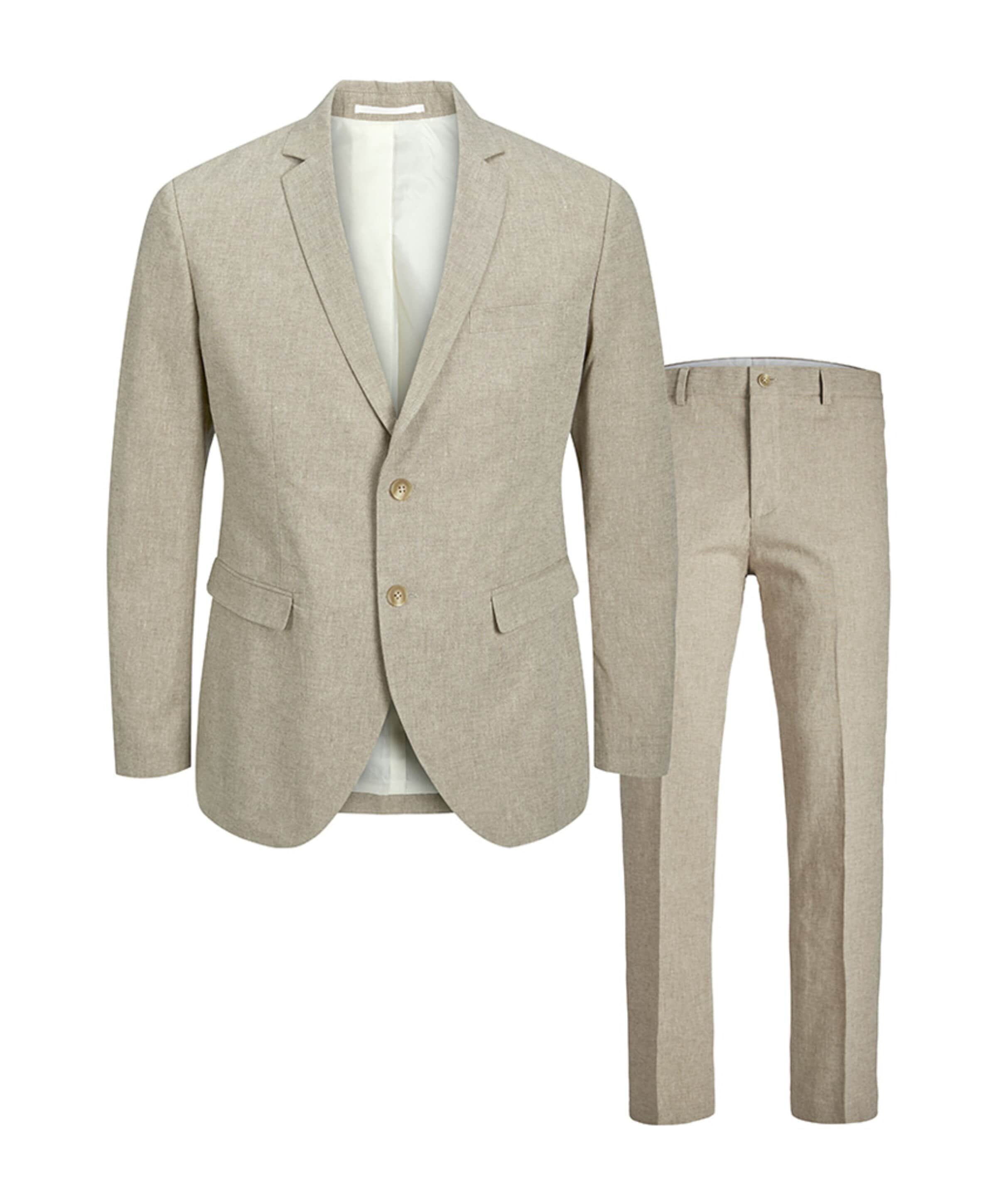 Jongens colbert beige