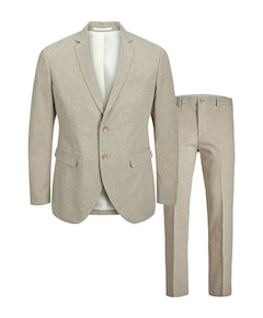 Jongens colbert beige