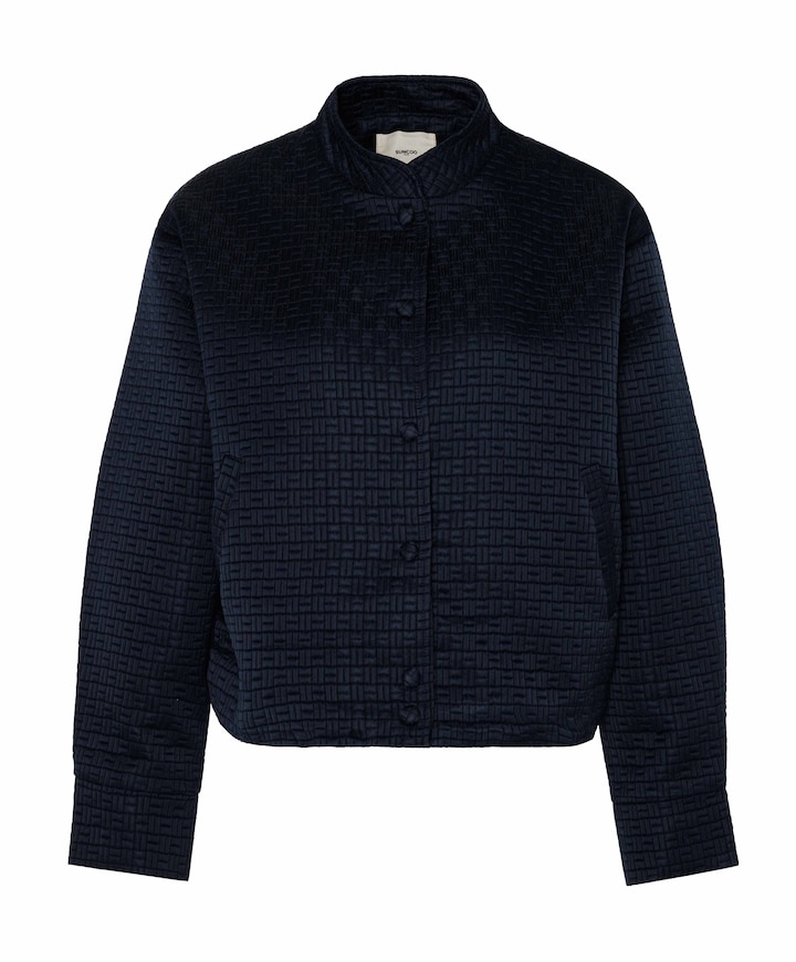 Dames jas blauw