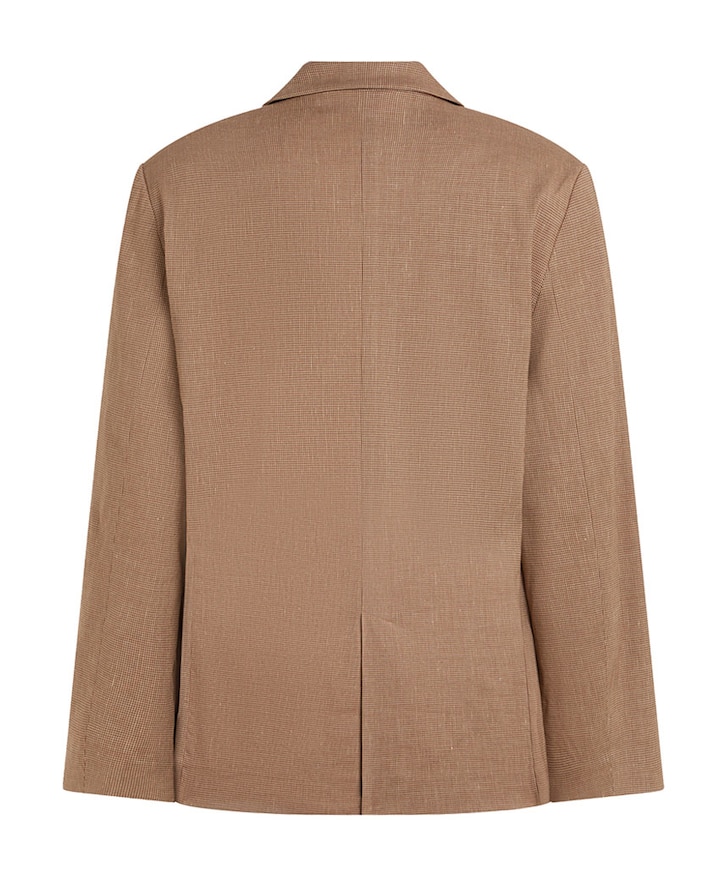 Dames blazer bruin